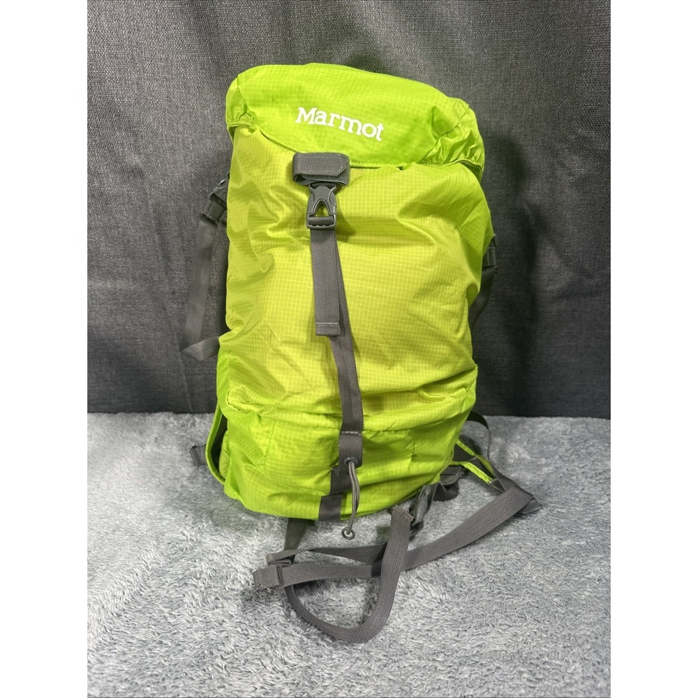Marmot Kompressor Lightweight Hiking Backpack Camping Daypack Green Unisex